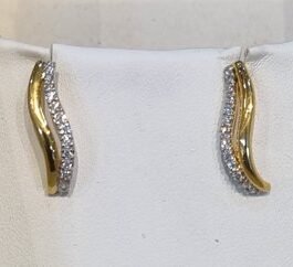18KT Gold Tops Studded with Diamond – RJ-010