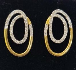 18KT Gold Tops Studded with Diamond – RJ-018